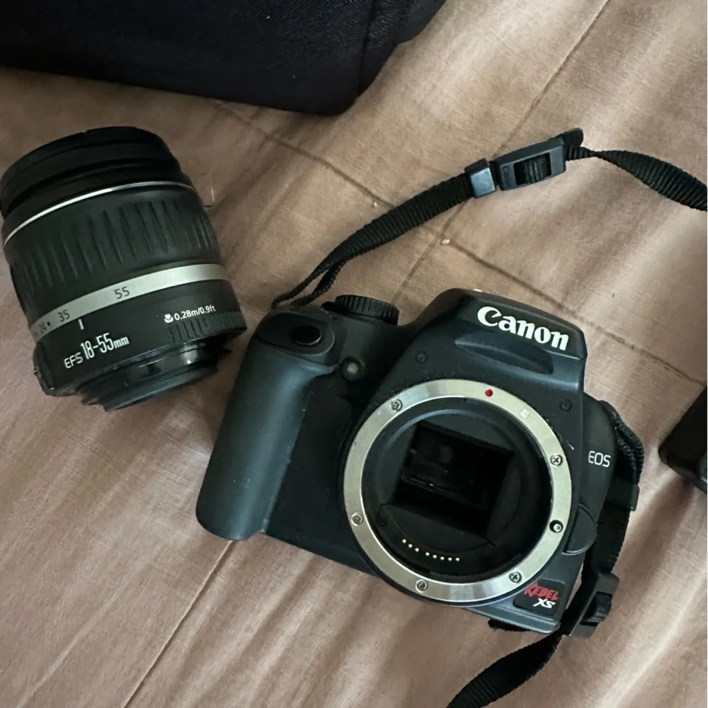 canon rebel xs with efs 18-55mm lens